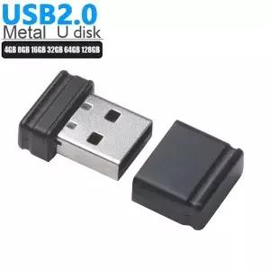 초소형 금속 USB 플래시 드라이브 방수 펜드라이브 128GB 실제 용량 메모리 스틱 썸드라이브 선물
