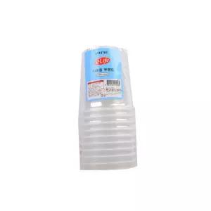 다회용 플라스틱 투명컵 7OZ 190ML 10P 카페용 물컵