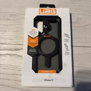 Apple iPhone 17 Black Orange용 UAG Plasma XTE MagSafe 케이스 w 킥스탠드