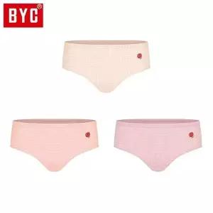 [제이큐]BYC 여성 미디 3매입 삼각팬티(26FWDOLP2289)