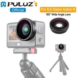 DJI Osmo Action 6 용 PULUZ 185도 광각 렌즈 카메라 촬영 FOV 증폭