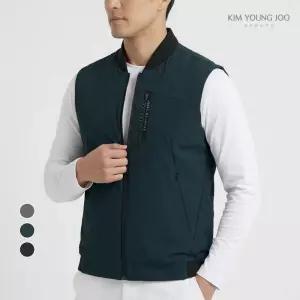 김영주스포츠 남성 데일리 아웃도어 조끼 KRMV65025 골프 등산 데일리 가을 방풍 베스트