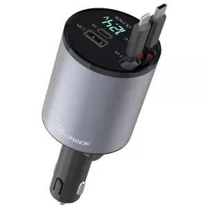 LUMANOKI 100W 4구 릴타입 차량용 고속충전기