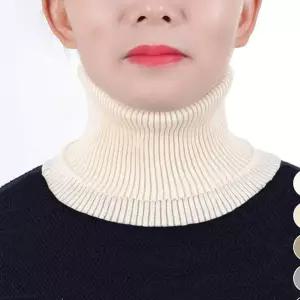 얇은 니트 페이크 목폴라 ELS-106 티셔츠 그레이 jyWFG1EEF 공갈목티 넥폴라