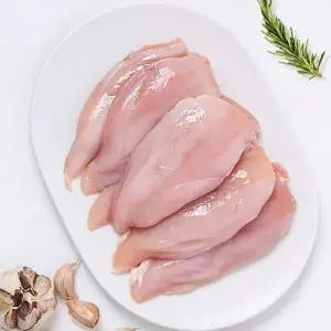 [하프클럽/]국내산 냉동 닭가슴살 500g 2봉/무염 생닭가슴살
