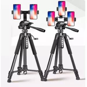 거치대 듀얼 삼각대 프레임 경량 카본 스마트폰 라이브 회전