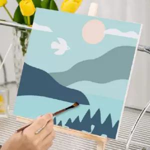 DIY 유화 색칠 캔버스 페인팅 그림 명화 그리기DIY명화그리기 그림그리기 해