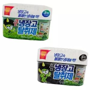 (다올)산도깨비 대용량 냉장고 탈취제 녹차향 숯향