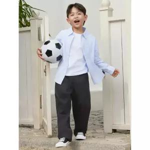 [매장정품] 탑텐 키즈 공용 코튼 배기 팬츠_MKG1PP3011