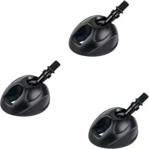 INNOREL AP60 유니버설 삼각대 발판 패드 3/8 나사 포함 미끄럼 방지 60mm 직경 단일 다리 발 교체 부품