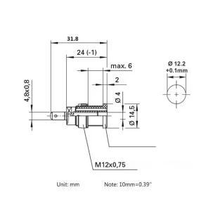 20pcs 절연 안전 32A 4mm 바나나 소켓 단자 5 색 여성용 잭 패널 마운트 바인딩 포스트 전선 커넥터