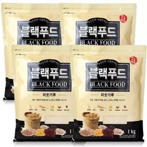 블랙푸드 미숫가루 1kg x4개