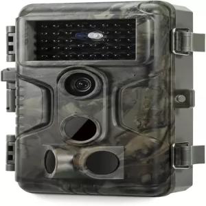 GardePro A3S 트레일 카메라 비셀룰러 비와이파이 64MP 사진 및 1296P HD 비디오 0.1초 트리거 100피트