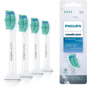 Philips 정품 소닉케어 프로 결과 칫솔모  화이트 4개입 - HX6014/07