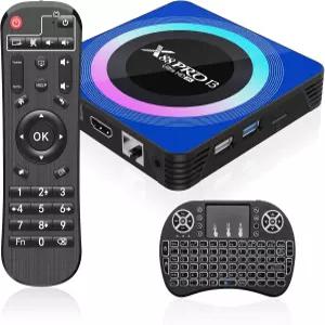 안드로이드 13.0 TV 박스 8K 2026 4GB RAM ROM RK3528 쿼드코어 지원 WiFi6 2.4Ghz/5.0Ghz HDR10 BT 5.0