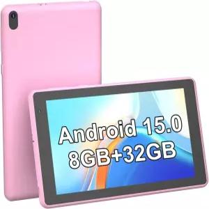 쿠퍼 태블릿 안드로이드 15 7인치 8GB RAM ROM 지원 1TB 확장 컴퓨터 PC 쿼드코어 프로세서 IPS 터치스크린
