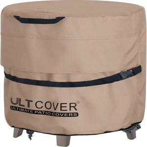UltCOVER 방수 파티오 쿨 바 테이블 커버 17.5 D 야외 사이드 브라운