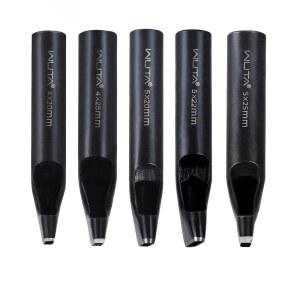 벨트 시계 밴드 스트랩 및 가죽 공예용 WUTA Oval 구멍 펀치 DIY용 펀칭 커터 도구 (4 20mm 4 25mm 5 22mm 25mm)