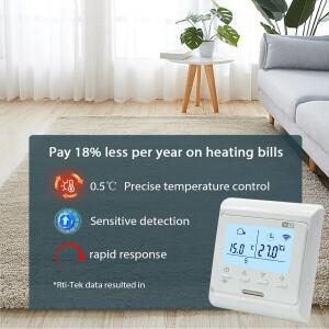 스마트 호환 온도 조절기 WiFi 및 전기 바닥 난방용 없음 물/가스 보일러 가정용 APP 원격 제어