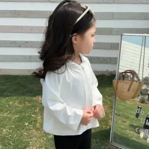 긴팔 메쉬 자외선차단 유아 아동 데일리 후드집업 여름
