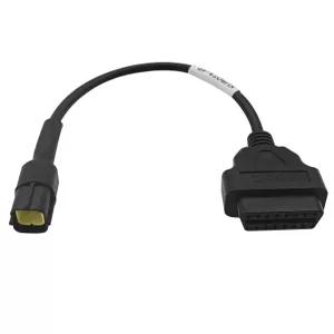 GIBACAD 3824-26 OBD2 어댑터 케이블 쿠보타 차량용 4핀 OBDII 진단 커넥터에 적합