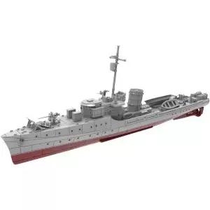 MRY-SFW RHWS700004S 1/700 군용 모델 키트 풀 헐 미 해군 실험용 잠수함 추격기 PC-451