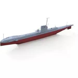 MRY-SFW LFC700955S 1/700 군용 모델 키트 영국 언다인급 잠수함 풀 헐
