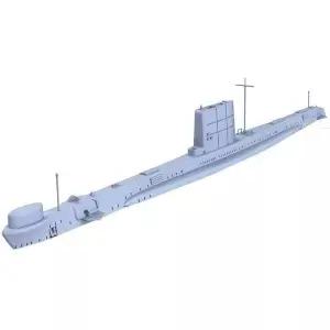 MRY-SFW 무도색 1/700 군용 모델 키트 HMS A급 잠수함 얼라이언스