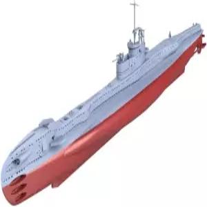 MRY-SFW LFC700958S 1/700 군용 모델 키트 HMS T급 잠수함 쓰래셔 풀 헐