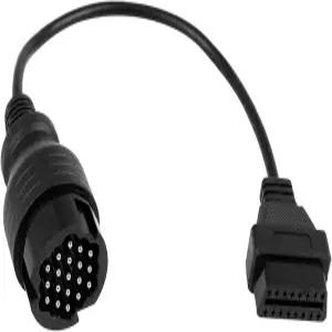 포르쉐용 터크볼드 OBD2 진단 커넥터 케이블 남녀 - 19핀에서 40cm 자동차 부품