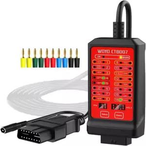 OBD2 브레이크아웃 박스 및 59인치 연장 케이블 자동차 진단 도구용 OBDII 프로토콜 감지기 DLC 16핀용