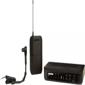 Shure BLX14/B98 인스트루먼트 오디오 시스템 H11 밴드 572 596 MHz 리시버 바디팩 및 BETA 98H/C 클립온