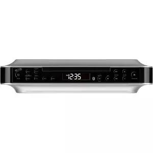 iLive 블루투스 캐비닛 라디오 FM CD 플레이어 및 MP3 USB AUX 입력 주방 타이머 디지털 시계가 포함된