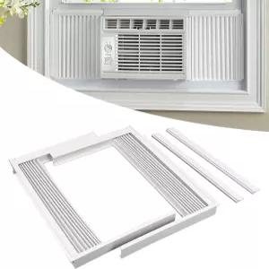 Forestchill 창문형 에어컨 사이드 패널 대부분 5 000 BTU 유닛에 적합 실링 및 단열 키트 프레임 포함