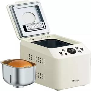 Davivy 3LB 빵 제조기 가족 및 신혼부부를 위한 프리미엄 선물 PFAS 프리 세라믹 팬과 자동 과일