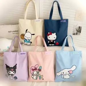 컬러 에코백 장바구니 숄더백 컬러에코백 캐릭터에코백 장바구니가방