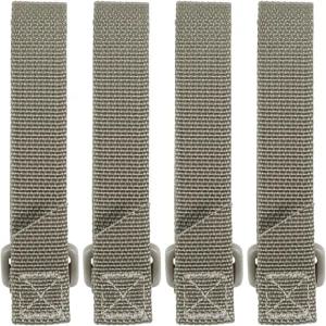 MAXPEDITION 3인치 타이츠 부착 스트랩 4개입 EDC 파우치 및 포켓 정리함용 MOLLE 클립 전술 장비용 교체용