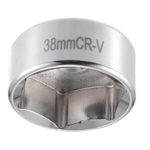 38mm 소켓 렌치 미끄럼 방지 스패너 너트 및 볼트용 공구 자동차 배관 가정 차고 작업장용 헤비듀티 수리