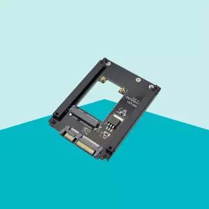 SATA 변환 컨버터 mSATA to SATA  2.5형 HDD or SSD