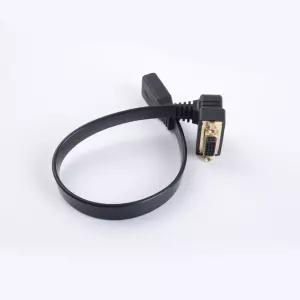 Coms HDMI 젠더 HDMI F to DVI F 25cm DVI ㄱ자 꺾임