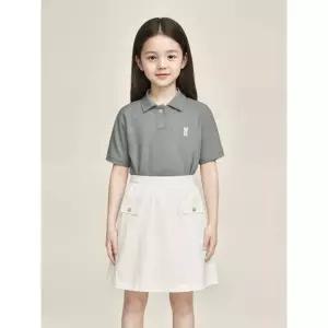 빈폴 키즈 카라티셔츠 데일리카라티 Essential 여아 피케 칼라 반팔 티셔츠