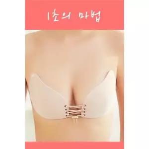 [attimor] 오프숄더 코르셋 접착 누드브라 코나