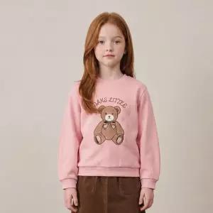 닥스키즈 DAKS KIDS 베어 아플리케 맨투맨 핑크 DFTS6D701M PK_P436723635 DFTS6D701