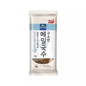 면사랑 구수한 메밀국수 1kg 막국수 메밀면 메밀소바 비빔국수면 국수사리