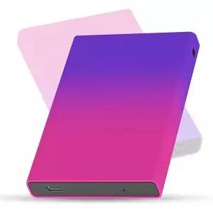 500GB 휴대용 외장 하드 드라이브 USB 3.0 울트라 슬림 2.5인치 HDD - PC 노트북 데스크톱 게임 콘솔용