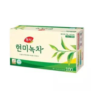 현미 녹차 티백 100T 보리차 메밀차 사무실 탕비실 음료 냉녹차