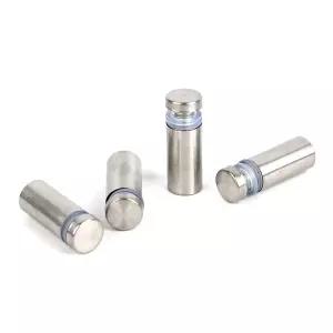 유리액자 아크릴간판 고정 스텐 다보 12X30mm 4개입