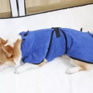 고양이 극세사 타올 강아지 목욕타월 펫 가운 수건 S