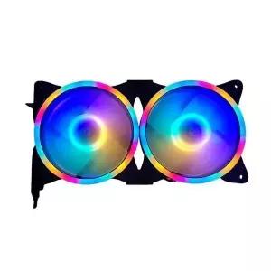 컴퓨터 PCI LED 쿨러 120MM 그래픽 카드 CPU 냉각 쿨링팬 슬롯 쿨러팬