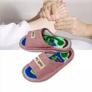 FOOT 지압슬리퍼 마사지슬리퍼 사무실슬리퍼